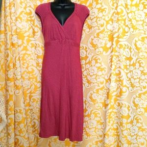 Long red maxi dress by Motherhood, Size Medium